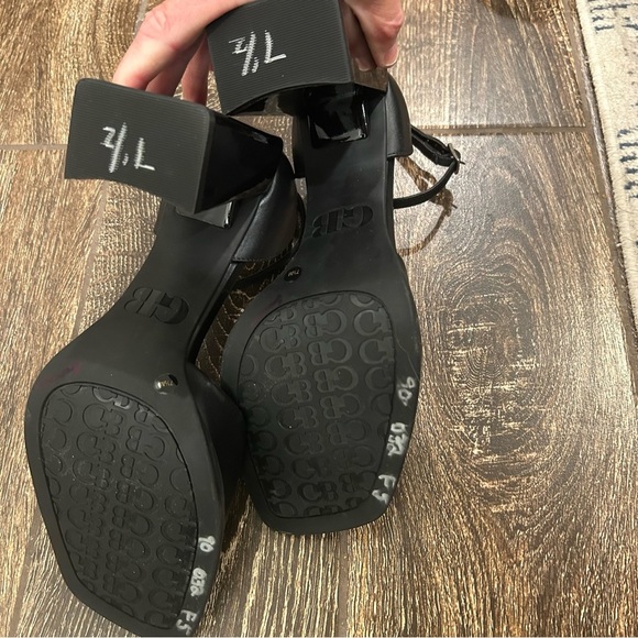 NWOT GB By GIANNI BINI Block Heel Sandals - Picture 8 of 10